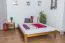Holzbett Bettgestell Kiefer 160 x 200 cm Eiche Abbildung