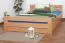 Bettgestell mit Schubladen Buche 180 x 200 cm Natur Abbildung