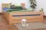 Buche Massivholz Bettgestell 180 x 200 cm Natur Abbildung