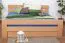 Buche Schubladenbett 180 x 200 cm Natur Abbildung