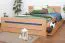 Buche Stauraumbett 180 x 200 cm Natur Abbildung
