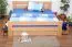 Bettgestell Buche 180 x 200 cm Natur Abbildung