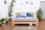 Massivholzbett Buche 180 x 200 cm Natur Abbildung