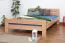 Buche Massivholzbett 160 x 200 cm Natur Abbildung