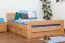 Massivholzbett Buche 140 x 200 cm Natur Abbildung