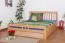 Buche Stauraumbett 180 x 200 cm Natur Abbildung
