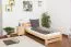 Holzbett Kiefer 160 x 200 cm Natur Abbildung
