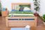 Buche Bett 140 x 200 cm Natur Abbildung