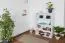 Standregal, 85 cm breit, Buche Holz-Massiv, Farbe: Weiß Abbildung