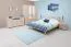 Schlafzimmer - Kleiderschrank mit Spiegel, Farbe: Eiche Braun - 200 x 164 x 53 cm (H x B x T) Abbildung