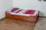Bett ausziehbar 90 x 200 cm Buche Kirsche mit 2 Schublade(n) Abbildung