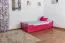 Bettgestell Schubladenbett Buche 90 x 200 cm Rosa Abbildung