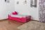 Buche Stauraumbett Bettgestell 90 x 200 cm Rosa Abbildung