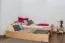 Buche Schubladenbett 90 x 200 cm Natur Abbildung