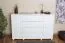 Sideboard, Kiefer massiv, Breite: 160 cm, Farbe: Weiß Abbildung