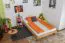 Bett 120 x 200 cm Kernbuche geölt Abbildung