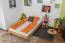 Kernbuche Holzbett Bettgestell 120 x 200 cm geölt Abbildung