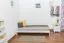 Kiefer Holzbett 90 x 200 cm Weiß Abbildung