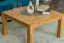 Sofatisch Clubtisch Loungetisch Couchtisch Kernbuche Massivholz Farbe: Natur 45x80x80 cm Abbildung