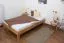 Bett Eiche 120 x 200 cm geölt Abbildung