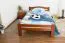 Bett 120 x 200 cm Buche Kirsche Abbildung