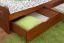 Bett Buche 140 x 200 cm Kirsche Abbildung