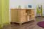 TV-Lowboard Massivholz Farbe: Natur 55x118x47 cm Abbildung