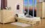 Kiefer Massivholz Bettgestell 80 x 200 cm Natur Abbildung