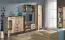 Kleiderschrank | 1 Drehtür | 1 Schublade | 50 cm breit | Farbe: Braun Abbildung