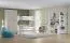 Jugendzimmerschrank Weiß 236x126x56 cm