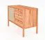 Kommode Wellsford 16 Kernbuche massiv geölt - Abmessungen: 69 x 97 x 46 cm (H x B x T)