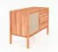 Kommode Wellsford 16 Kernbuche massiv geölt - Abmessungen: 69 x 97 x 46 cm (H x B x T)