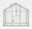 Gewächshaus Chicoree L3, HKP 6 mm, Grundfläche: 3,10 m² - Abmessungen: 150 x 220 cm (L x B)