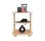 TV-Element Massivholz Farbe: Natur 49x51x49 cm