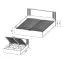 Schlafzimmer Komplett - Set C Trevalli, 4-teilig, Farbe: Eiche / Schwarz