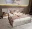 Schlafzimmer Komplett - Set B Papauta, 7-teilig, Kaschmir / Eiche dunkel