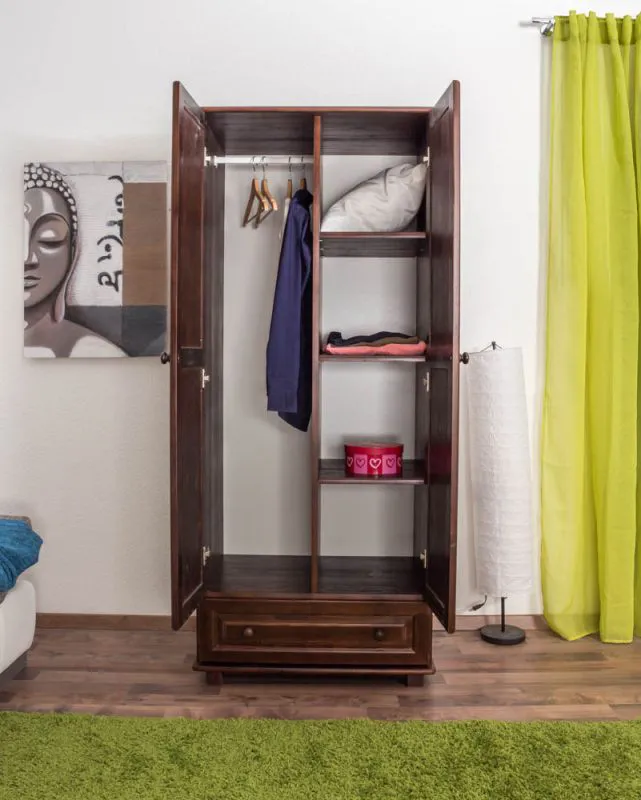Hoher Kleiderschrank Kiefer