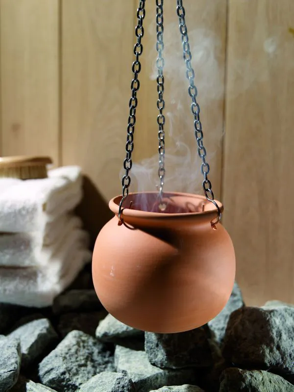 Aromatopf / Aufgusstopf Terrakotta