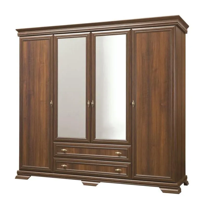 Schlafzimmer - Kleiderschrank mit Spiegel Abbildung