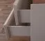 TV-Unterschrank hängend Asau 03, Farbe: Kaschmir / Eiche dunkel - Abmessungen: 37 x 148 x 47 cm (H x B x T)