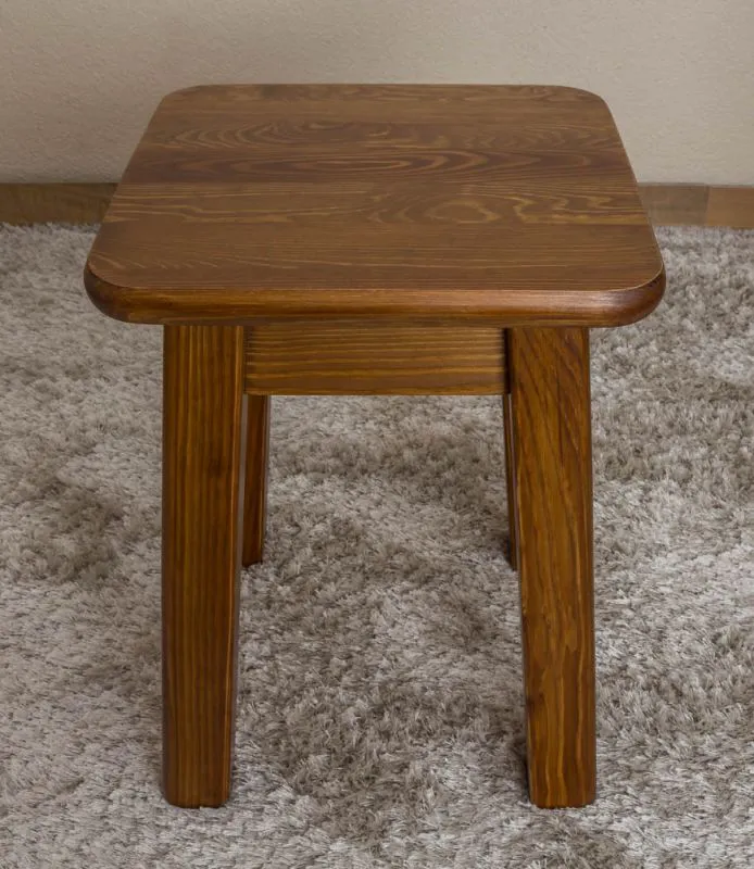 Hocker Holz massiv