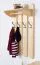 Garderobe Kiefer massiv Vollholz natur Junco 349 – Abmessung 100 x 50 x 33 cm (H x B x T)