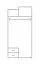Jugendzimmer Drehtürenschrank / Kleiderschrank Ohey 03, Farbe: Dunkelgrau / Hellgrau - Abmessungen: 195 x 90 x 50 cm (H x B x T)