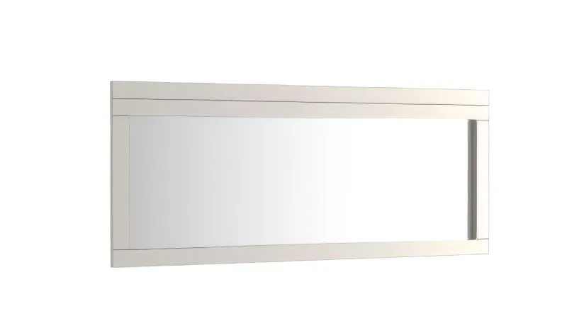 Spiegel "Uricani" Weiß 27 - Abmessungen: 130 x 55 cm (B x H)