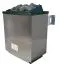 Sauna "Eemil" SET mit Ofen externe Steuerung easy 9 kW Edelstahl - 196 x 170 x 198 cm (B x T x H)