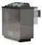 Sauna "Samu" SET mit Ofen BIO 9 kW Edelstahl - 231 x 196 x 198 cm (B x T x H)