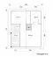 Holz-Gartenhaus 6,35 x 5,54 Meter (inkl. Dach) | 6 Fenster | 70 mm Blockbohlen |natur unbehandelt | Satteldach | inkl. Fußboden | aus nordischer Fichte Abbildung