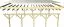 Doppelcarport Classic 1 Stahl-Dach Variante B SET mit einem Einfahrtsbogen