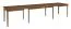 Tischverlängerung | Tischeinsätze | 2 Stück Tischplatten | je 52,5 x 90 cm | Eiche Karamell | optional für Esstisch ausziehbar Inginele 07 | Gesamtmaß des Tisches mit 4 Einsätzen 370 x 90 x 75 cm
