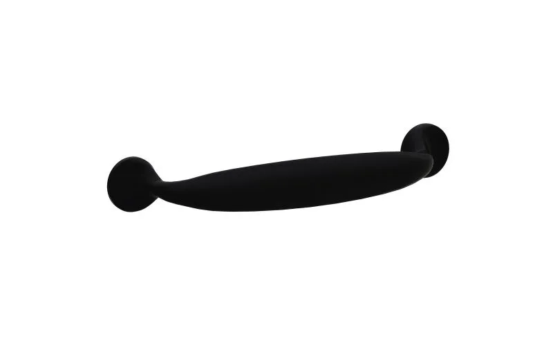Griff | 2er Set | Farbe: Schwarz | Maße: 12,5 x 2,5 cm